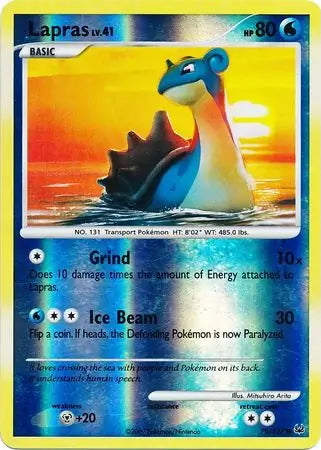 Platinum Lapras #79/127 reverse holo